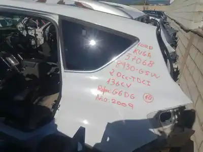 Peça sobressalente para automóvel em segunda mão aba do guarda-lamas traseiro esquerdo por ford kuga (cbv) 2.0 tdci cat referências oem iam   
