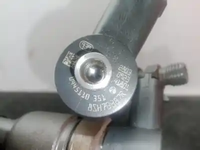 Peça sobressalente para automóvel em segunda mão injetor por peugeot bipper tepee 1.3 hdi 75 referências oem iam 0445110351  
