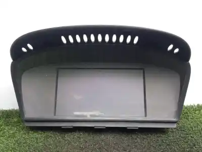 Peça sobressalente para automóvel em segunda mão display gps / multimídia por bmw 5 touring (e61) 525 d referências oem iam 65826970342 - 65826986287