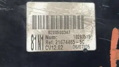 Peça sobressalente para automóvel em segunda mão centralina do motor por renault espace iv (jk0/1_) 1.9 dci (jk0u, jk0g) referências oem iam 8200500347 - 216744655c   Peça sobressalente para automóvel em segunda mão centralina do motor por renault espace iv (jk0/1_) 1.9 dci (jk0u, jk0g) referências oem iam 8200500347 - 216744655c