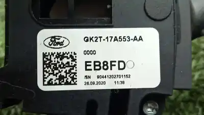 Peça sobressalente para automóvel em segunda mão comutador de limpa vidros por ford transit custom v362 furgón (fy, fz) 2.0 ecoblue referências oem iam gk2t17a553aa - eb8fd  