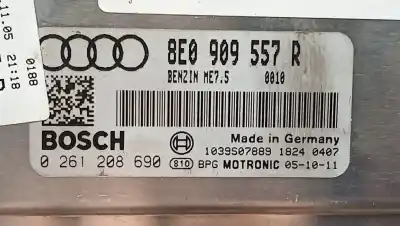 Pezzo di ricambio per auto di seconda mano centralina motore per audi a4 b7 (8ec) 2.0 riferimenti oem iam 8e0909557r - 0261208690 benzinme7.5 