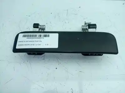 Peça sobressalente para automóvel em segunda mão puxador exterior de mala por nissan micra (k13) 1.2 cat referências oem iam 906061hb3a