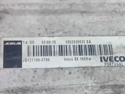 Second-hand car spare part intercooler for iveco daily furgón 2.3 diesel cat oem iam references 5801526777  190x600x65