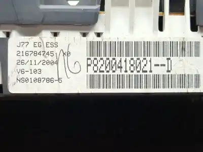 Second-hand car spare part dashboard for renault modus / grand modus (f/jp0_) 1.4 (jp01, jp0j) oem iam references vag216789068  