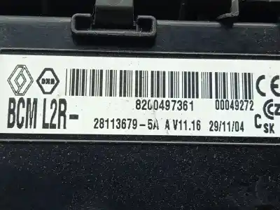 Second-hand car spare part electronic module for renault modus / grand modus (f/jp0_) 1.4 (jp01, jp0j) oem iam references 8200497361 - 28113679  bcml2r