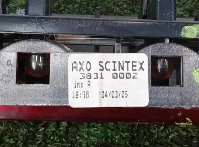 Second-hand car spare part central brake light for citroen c8 2.2 hdi 16v premier ii oem iam references   