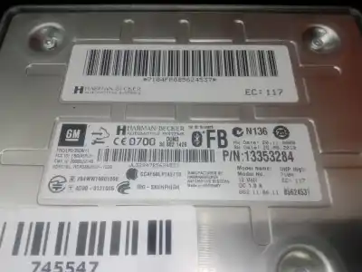 Автозапчасти б/у электронный модуль за opel insignia a (g09) 2.0 cdti (68) ссылки oem iam 13353284 - 366821429 - b5624537  