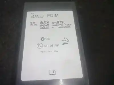 Pièce détachée automobile d'occasion module électronique pour opel insignia a (g09) 2.0 cdti (68) références oem iam 22739796 - 688437706  