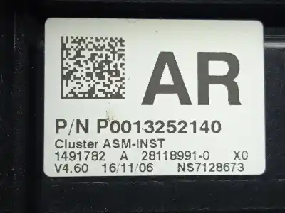 Автозапчасти б/у приборная доска за opel corsa d (s07) 1.2 (l08, l68) ссылки oem iam p0013252140 - 1491782 - ns7128673  