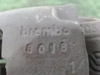 Автозапчастина б/у задній правий гальмівний супорт для iveco daily vi furgón 33s12, 35s12, 35c12 посилання на oem iam 727136 - 8018  