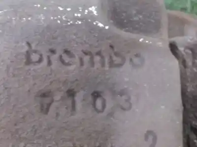 Second-hand car spare part rear left brake caliper for iveco daily vi furgón 33s12, 35s12, 35c12 oem iam references 727136afc  1.piston - 52mm - ø276mm