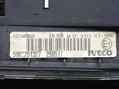 Peça sobressalente para automóvel em segunda mão quadrante por iveco daily vi furgón 35s18, 35c18, 40c18, 50c18, 60c18, 65c18, 70c18 referências oem iam 5802281327 - 250517 - a2c14495600  