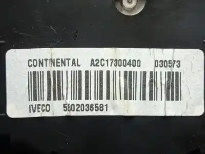 Автозапчасти б/у приборная доска за iveco daily vi furgón 33s16, 35s16, 35c16, 40c16, 50c16 ссылки oem iam a2c17300400 -030573 - 5802036581  