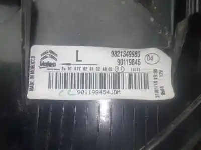 Second-hand car spare part left tailgate light for citroen c4 cactus 1.5 bluehdi 100 oem iam references 9821349980  