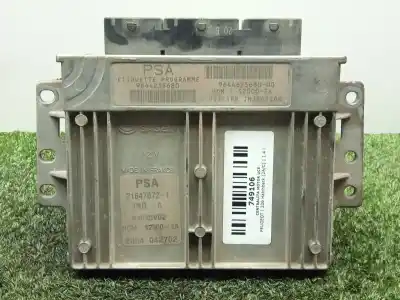 Second-hand car spare part Ecu Engine Control for PEUGEOT 206 FASTBACK (2A/C) 1.4 I OEM IAM references 9644235680 - 84820V02 - 21647072  