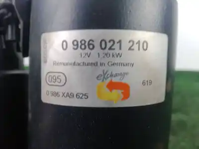 Second-hand car spare part starter motor for audi a4 b7 (8ec) 2.0 oem iam references 0986021210  