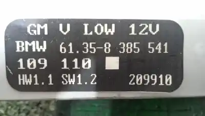 Peça sobressalente para automóvel em segunda mão módulo eletrônico por bmw 3 (e46) 320 d referências oem iam 61358385541 - 109110 - 209910  