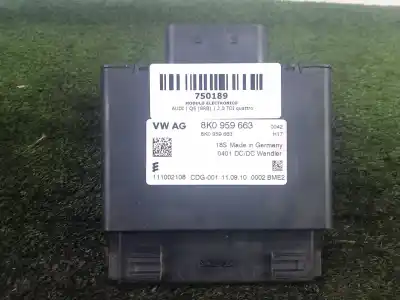 Second-hand car spare part Electronic Module for AUDI Q5 (8RB) 2.0 TDI QUATTRO OEM IAM references 8K0959663 - 111002108  