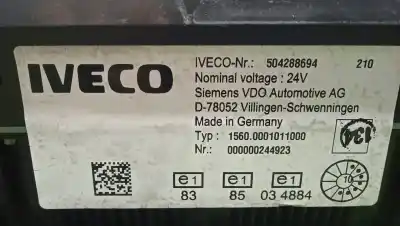 Second-hand car spare part dashboard for iveco eurocargo 100e18 e5 oem iam references 504288694  