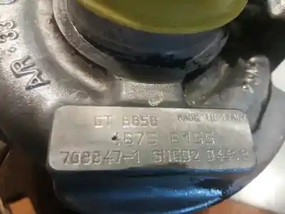 Pezzo di ricambio per auto di seconda mano turbocompressore per alfa romeo 147 (190) 1.9 jtd cat riferimenti oem iam 7088471  46756155