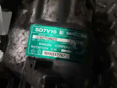 Автозапчасти б/у компрессор кондиционера воздуха за dacia logan laureate ссылки oem iam sd7v161177a 0082708620 8200117767