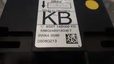 Second-hand car spare part ecu engine control for ford fiesta (cbk) 1.6 tdci cat oem iam references 5wk43586  