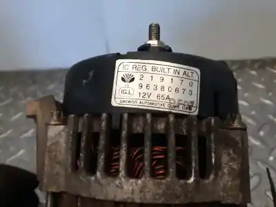 Piesă de schimb auto la mâna a doua alternator pentru daewoo matiz 0.8 cat referințe oem iam   