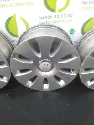 Автозапчастина б/у комплект коліс для audi a6 berlina (4f2) 2.0 tdi посилання на oem iam 4f0601025n 4 unidades 16 pulgadas