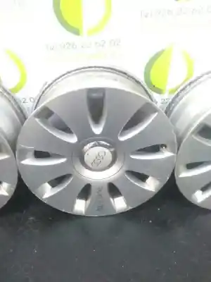 Автозапчастина б/у комплект коліс для audi a6 berlina (4f2) 2.0 tdi посилання на oem iam 4f0601025n 4 unidades 16 pulgadas