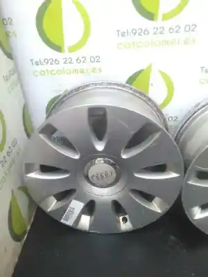 Автозапчастина б/у комплект коліс для audi a6 berlina (4f2) 2.0 tdi посилання на oem iam 4f0601025n 4 unidades 16 pulgadas