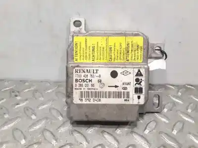 Автозапчастина б/у блок управління подушками безпеки для RENAULT CLIO II FASE I (B/CBO) 1.9 D Alize Посилання на OEM IAM 0285001155 0285001155 7700426752B
