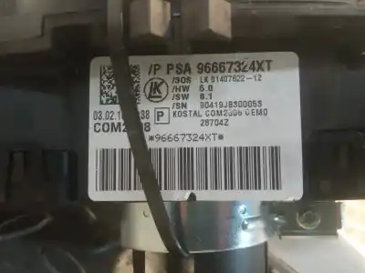 Second-hand car spare part multifunction switch for citroen c3 1.4 oem iam references 96667324xt  