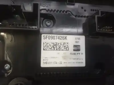 Автозапчасти б/у климат-контроль за seat leon (5f1) 1.6 tdi ссылки oem iam 5f0907426k  5hb01117422