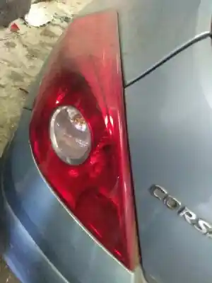 Peça sobressalente para automóvel em segunda mão farolim traseiro esquerdo por opel corsa d enjoy referências oem iam 93189092