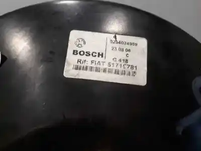 Peça sobressalente para automóvel em segunda mão servo freio por lancia ypsilon (101) 1.4 16v oro (10.2006->) referências oem iam 0204024969  