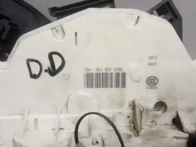 Автозапчасти б/у замок передней правой двери за seat leon (5f1) 1.6 tdi ссылки oem iam 5k1837016e  