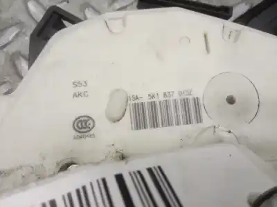 Автозапчасти б/у замок левой передней двери за seat leon (5f1) 1.6 tdi ссылки oem iam 5k1837015e  