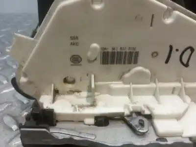 Second-hand car spare part left front door lock for seat leon (5f1) 1.6 tdi oem iam references 5k1837015e  5k1837015e