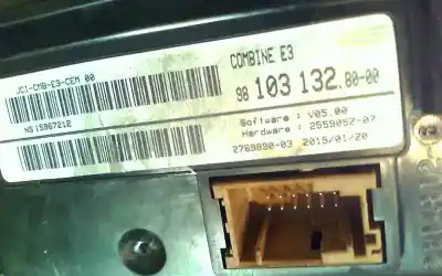 Second-hand car spare part dashboard for citroen c4 cactus feel oem iam references 9810313280  