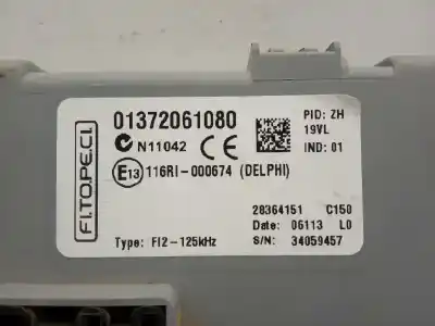 Second-hand car spare part fuse box unit for citroen nemo seduction oem iam references 01372061080  