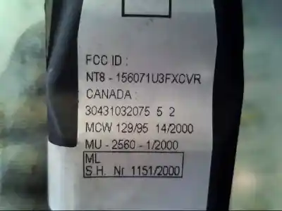 Second-hand car spare part ignition switch for toyota corolla (e12) 2.0 turbodiesel cat oem iam references   