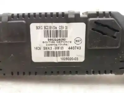 Second-hand car spare part multifunction display for citroen c4 coupe collection oem iam references 9662226080  102602003