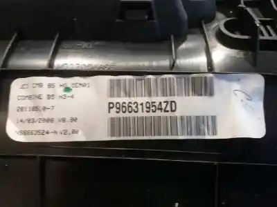 Peça sobressalente para automóvel em segunda mão quadrante por citroen c4 coupe collection referências oem iam 96631954zd ns6663524 281185107