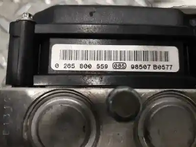 Peça sobressalente para automóvel em segunda mão abs por renault clio iii expression referências oem iam 0265800559  5523l4060509