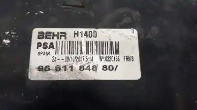Автозапчастина б/у інтеркулер для peugeot 207/207+ (wa_, wc_) 1.6 hdi посилання на oem iam 9651184880  