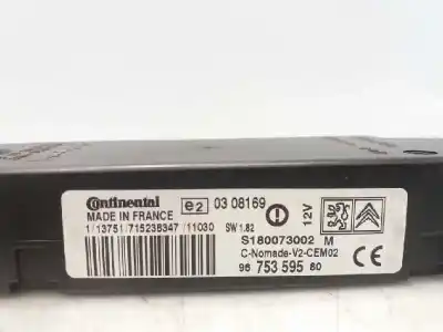 Second-hand car spare part ecu engine control for citroen c4 picasso exclusive oem iam references 9675359580  s180073002m