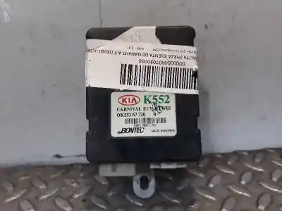 İkinci el araba yedek parçası ECU MOTOR KONTROL CIHAZI için KIA CARNIVAL I (UP)  OEM IAM referansları OK55267720  K552