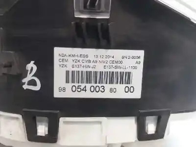 Peça sobressalente para automóvel em segunda mão quadrante por peugeot 208 style referências oem iam 9813848780  9805400380