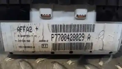 Second-hand car spare part multifunction display for renault laguna (b56) 1.6 16v rt oem iam references 7700428029a  